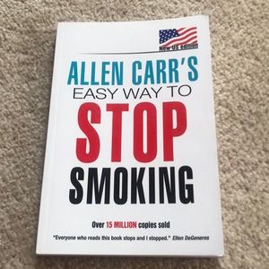 🌸NEW🌸 Allen Carr’s “Easy Way To Stop Smoking” book